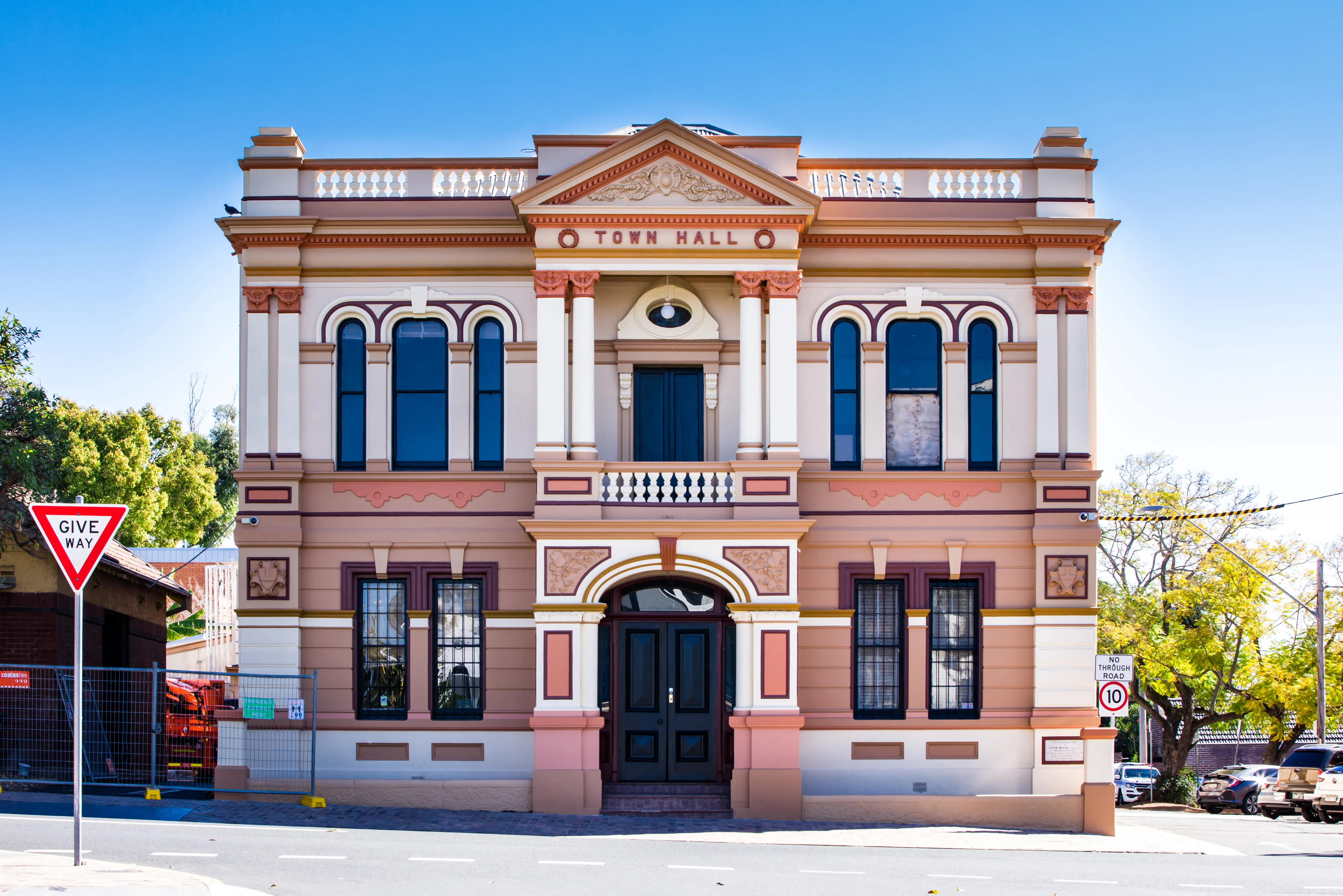 Rendering & remedial work by Luxury Design Painting — Granville Town Hall